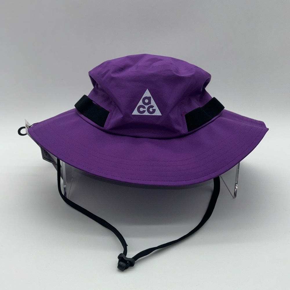 Nike Unisex Size Medium ACG Apex Bucket Hat Purple/Black NEW FB6530-599 - Picture 2 of 5